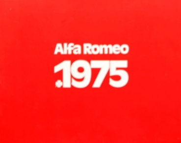 Alfa Romeo Alfetta Alfasud Modelprogramm 1975 Presskit with Photos (0482)